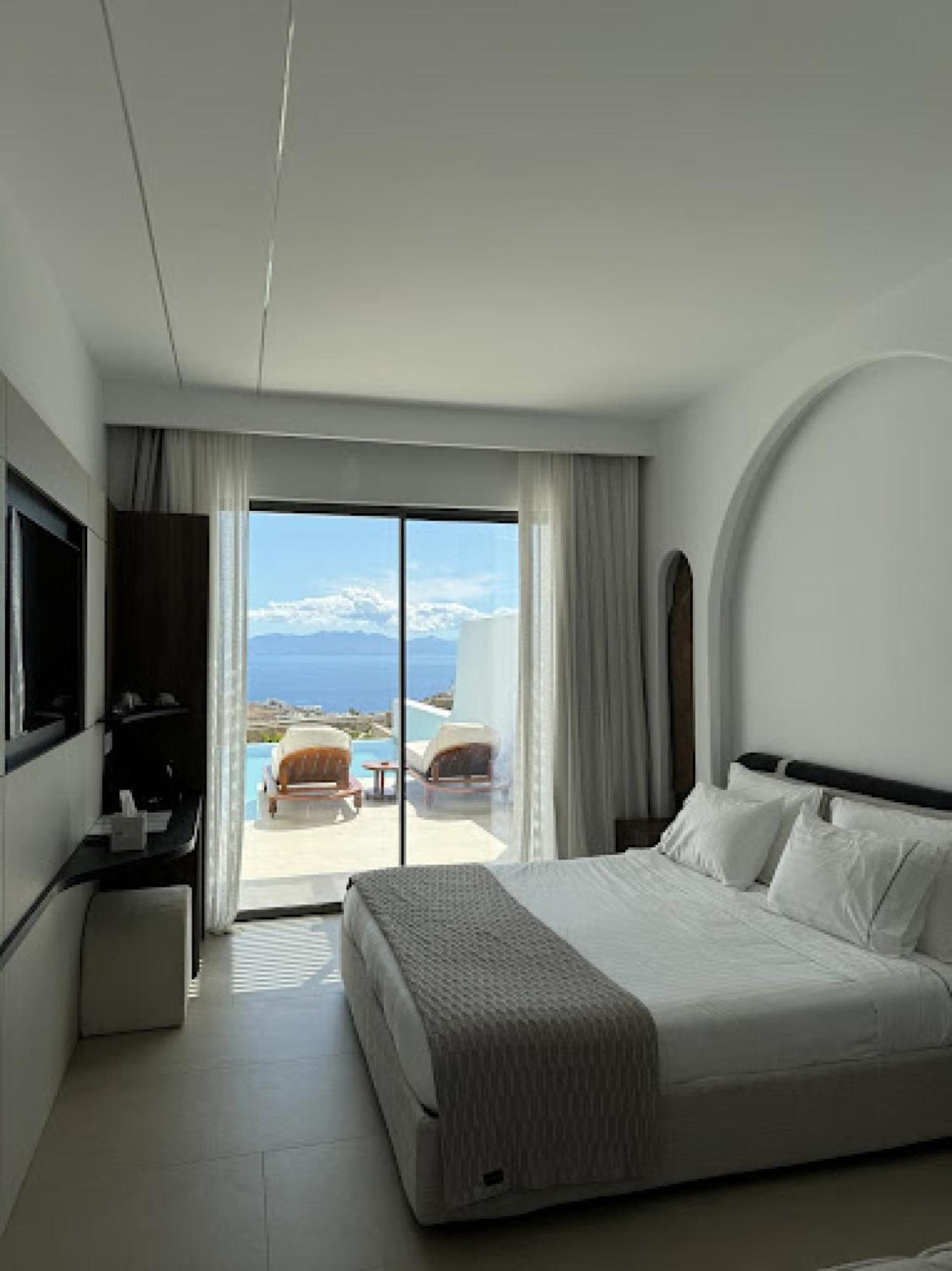 Muse Of Mykonos Luxury Suites Mykonos Town Eksteriør billede