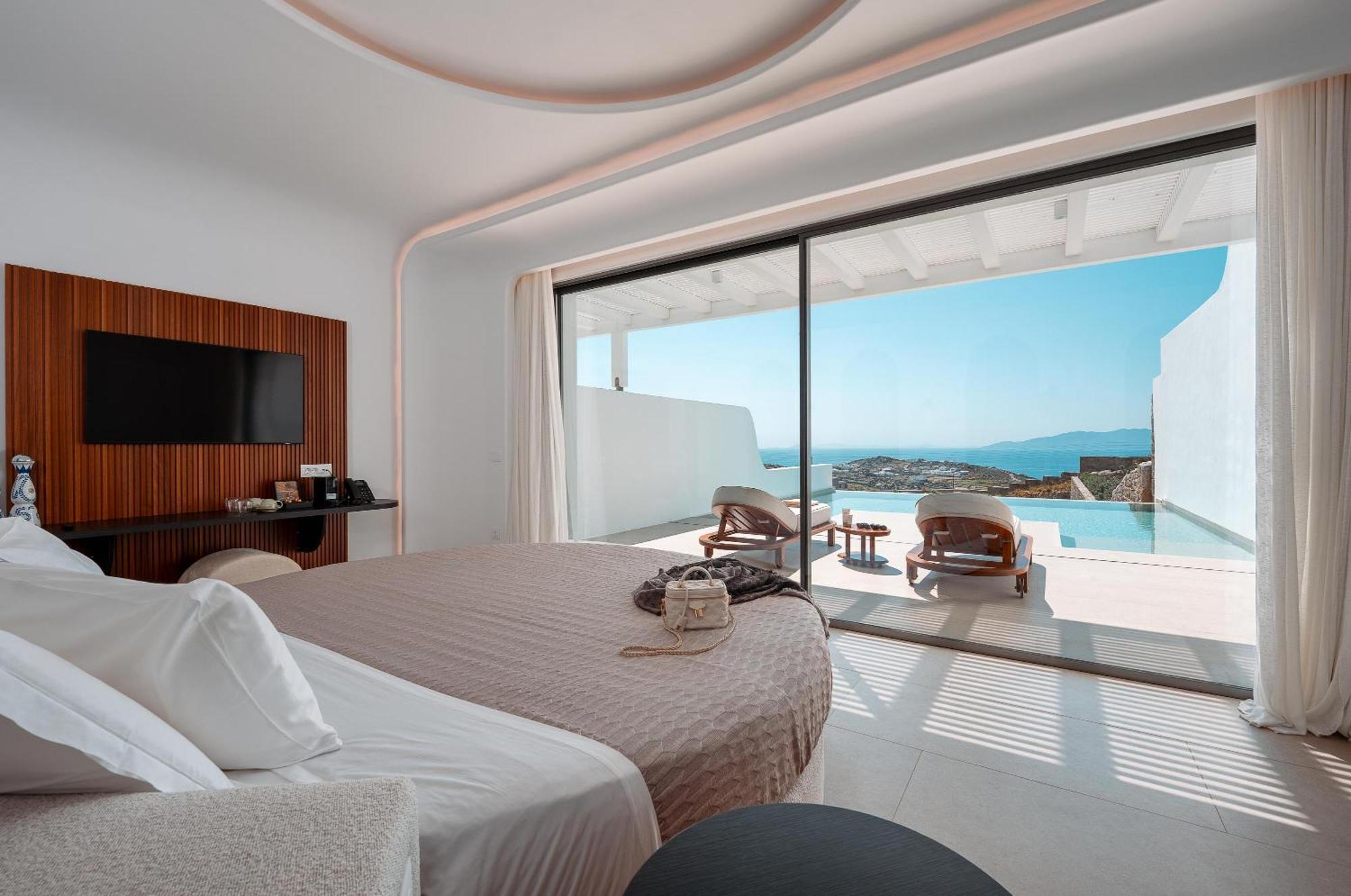 Muse Of Mykonos Luxury Suites Mykonos Town Eksteriør billede