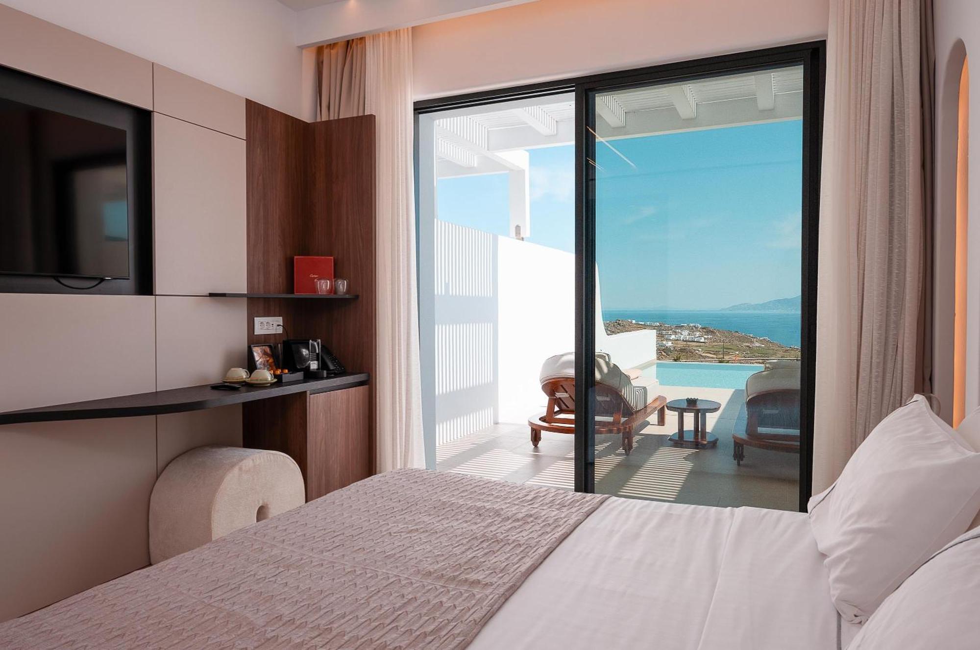 Muse Of Mykonos Luxury Suites Mykonos Town Eksteriør billede