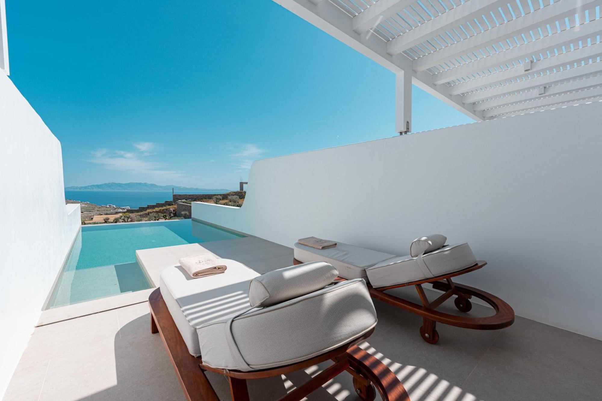 Muse Of Mykonos Luxury Suites Mykonos Town Eksteriør billede