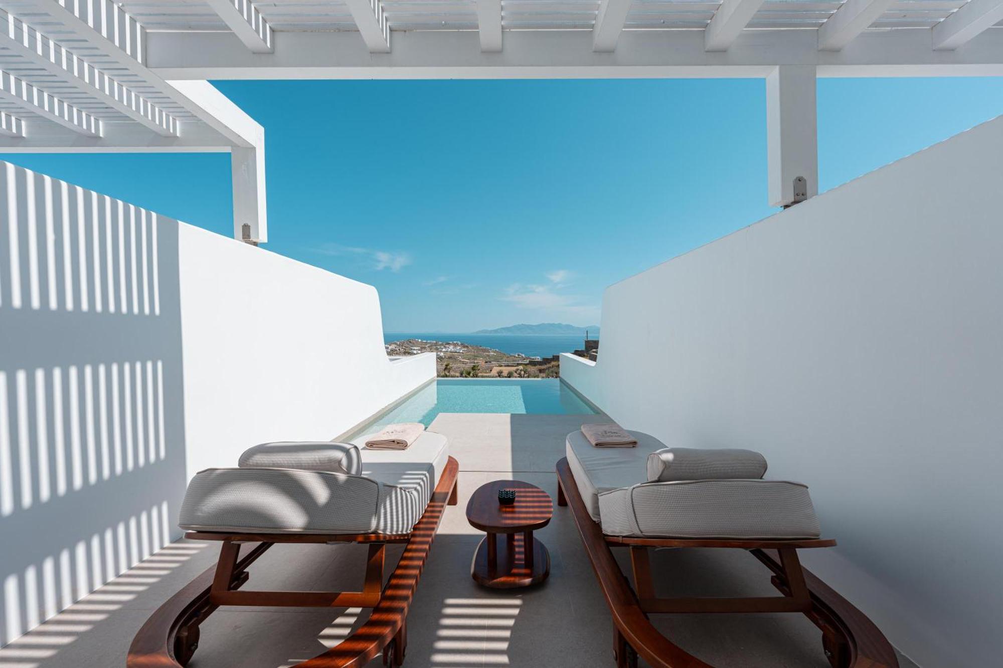 Muse Of Mykonos Luxury Suites Mykonos Town Eksteriør billede